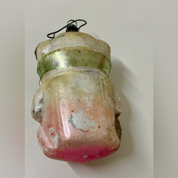 Early 20th Century Antique Suck Mouth Frog Christmas Tree Ornament - Picture 10 of 16